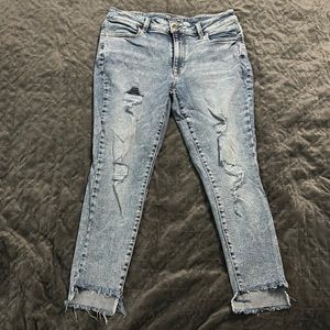 Maurices High Rise Light Wash